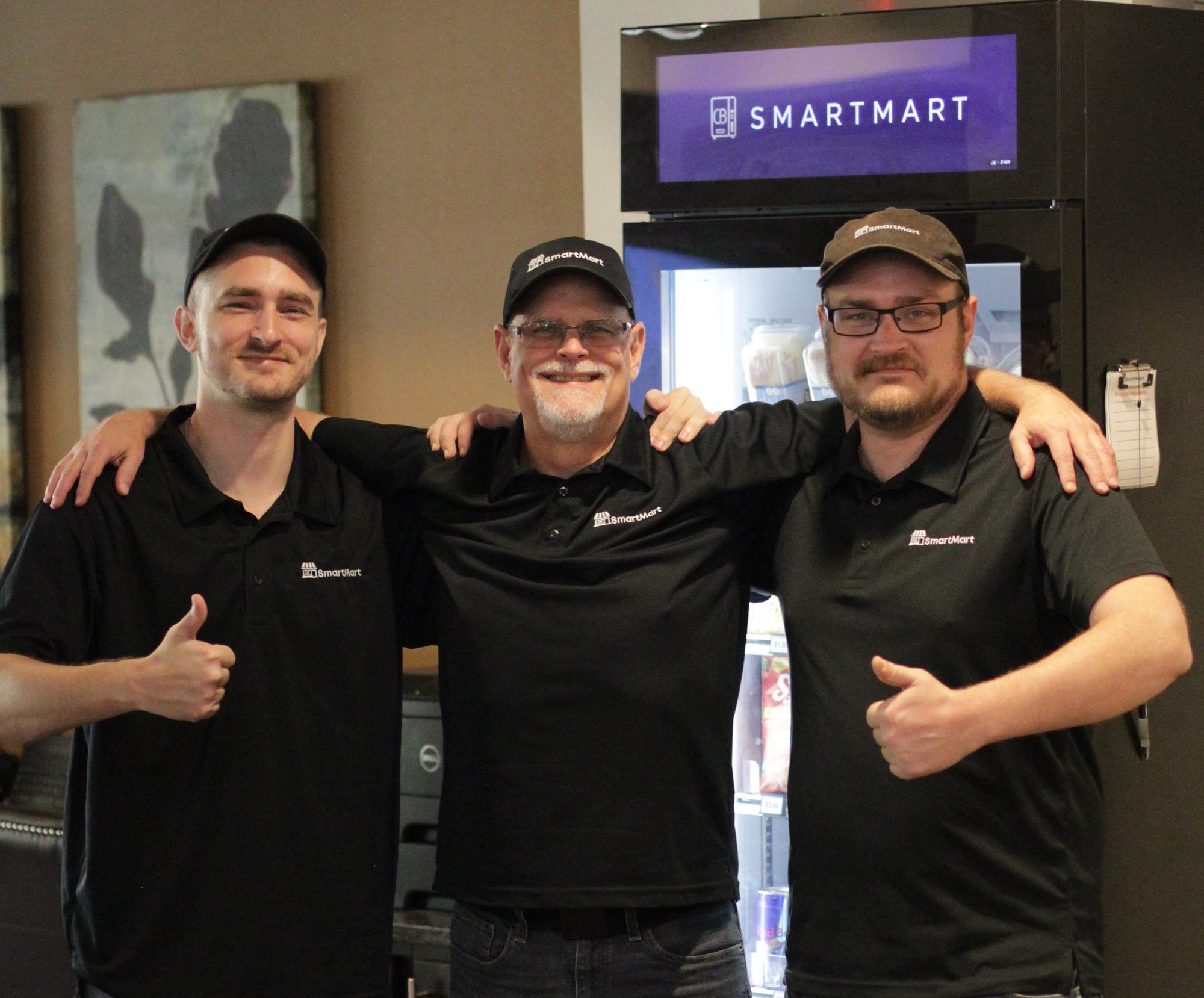 CB SmartMart install team on-site in Fort Worth
